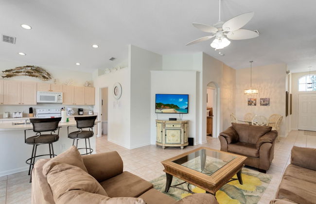 4 Bedroom 3 Bath South Facing Pool Spa Villa - Foto 12