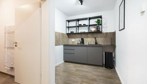 Greenfield I schönes OfficeStudio I W6 I Neu I Küche I Smart TV I P - Foto 3, stove