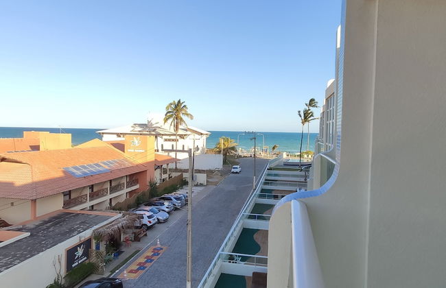 Areias do Mar Tranquilo com Varanda A317 - Foto 6