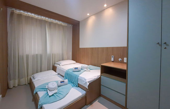 Beach Way Charmoso Pé na Areia 2 quartos 6 pessoas By DM Apartments - Foto 11