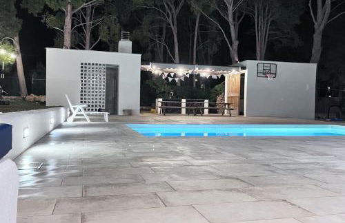 Villa Mediterranean, piscina privada, barbacoa. - Foto 3