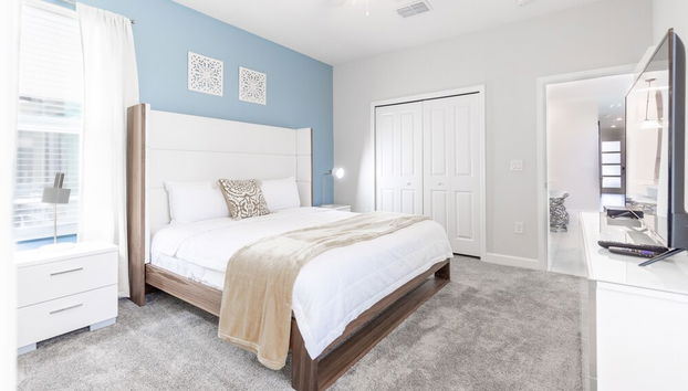 601dsd-the Retreat At Championsgate 5 Bedroom Home by RedAwning - Foto 3, Habitación