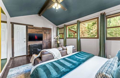 Dog Friendly, Year Round, Creekside Cabin, Hot Tub, 6 Acres - Foto 18