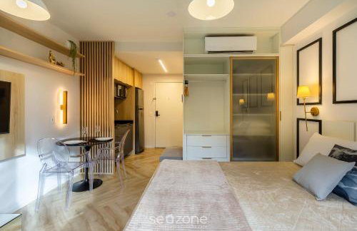 Studio de Luxo e Sofisticado c/ Garagem LBO203 - Foto 1