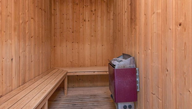 Bright Holiday Home in Glesborg near Beach - Foto 5, Sauna