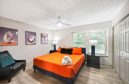 King Bed 5 min walk Truist Park The Battery - Foto 6