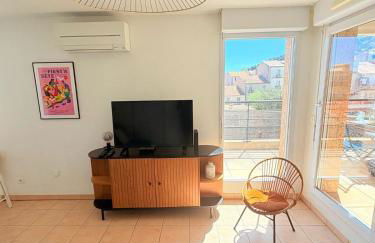 Le Balcon de Saint-Clair, Joli T2 Centre, Climatisé, Parking privé - Foto 11