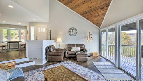 Deck and Mtn Views Fain Chalet in Kingsport - Foto 5