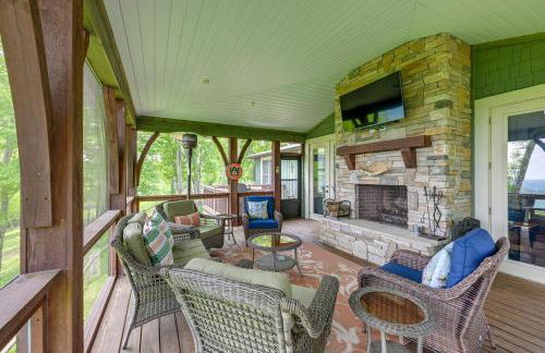 On 22 Acres! Mtn-View Cullowhee Craftsman Retreat - Foto 29