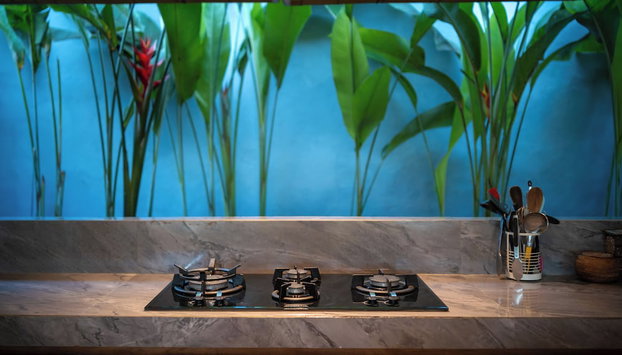 Villa Kelapa di Sawah - Foto 5, Cocina privada