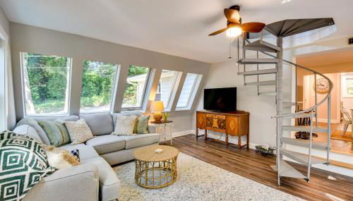 A-Frame Anderson Cabin Half Mi to Lake Hartwell! - Foto 3