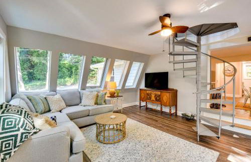 A-Frame Anderson Cabin Half Mi to Lake Hartwell! - Foto 3