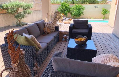 Le Petit Bali Spacieuse Villa pour 8 avec Piscine - Photo 60