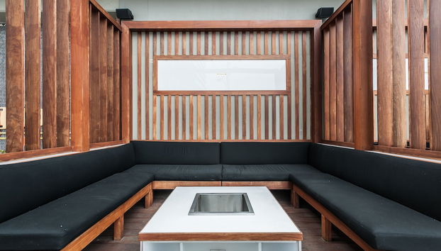 Zona de estar del vestíbulo