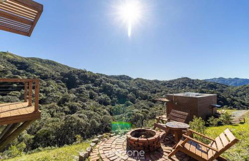 Cabana com vista deslumbrante na serra VST020 - Photo 4