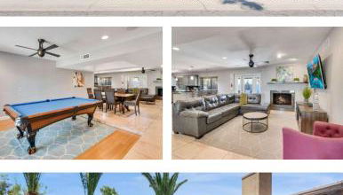 4 bdr, Two Master suite, billiards & desert oasis pool - Foto 1