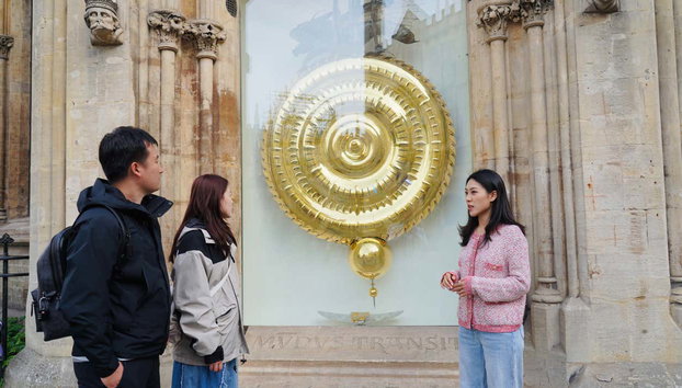 Cambridge Private Tour - Foto 3, The Corpus Clock, a Cambridge landmark