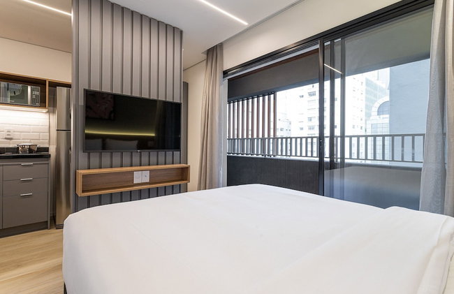 Pivô Pamplona by Viva - Apartamentos novos e espaçosos ao lado da Av Paulista - Foto 23