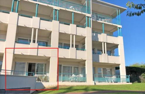 Studio au calme avec piscine, face golf, parking gratuit, tout à pied à 10mn centre ville - Foto 7