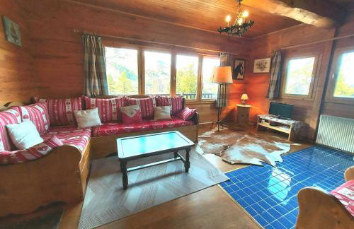 Chalet spacieux - 3 chambres, vue pistes, garage privé - FR-1-351-218 - Foto 7