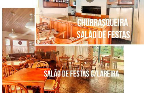 Belíssimo Duplex a 500m Lago Neg 3Q 4bikes Churrasq lareira Ar QF - Foto 43