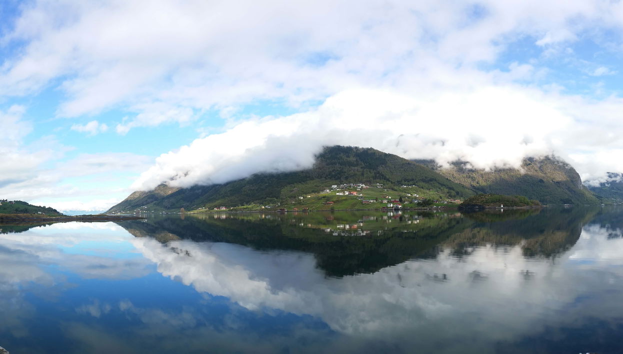 Giro in barca a Fimreite