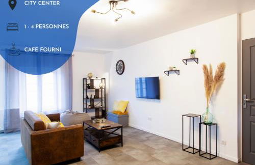 La Sweet House Dorée Centre Ville Wifi Tout confort - Foto 1