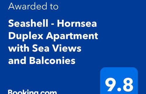 Seashell - Hornsea Duplex Apartment with Sea Views and Balconies - Foto 7