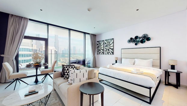 Business Bay - Marquise Square 2214 - Foto 3, Habitación