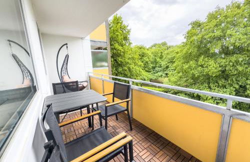 Messe-Apartment für 5 Gäste mit Balkon und Lift - Foto 24