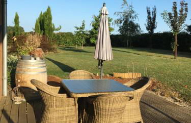 La Longère de Chillac campagne chic jacuzzi - Foto 11