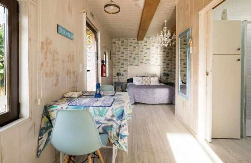 Mar no Camiño Terraza, chimenea de leña y bañera con vista al mar - Foto 12