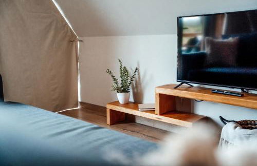 Chalés Luna in rio A-Frame Romântica no Gerês com vista Rio - Foto 51