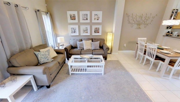 Zona de estar del vestíbulo