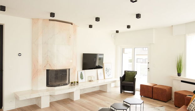 Zona de estar del vestíbulo