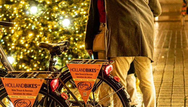 Tour natalizio di Parigi in bicicletta