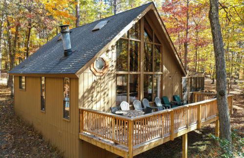 Dog-Friendly A-Frame with Hot Tub and Firepit - Foto 1