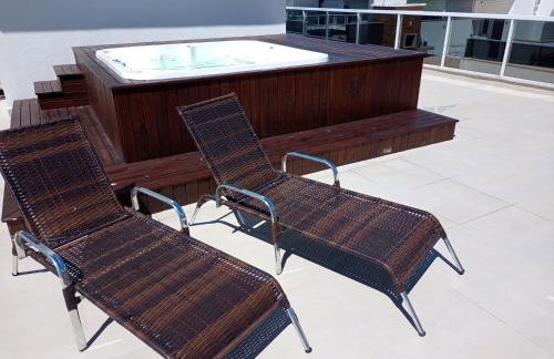 Cobertura com SPA Privativo - 3 Suítes - 8 pessoas - Mirante Home Club - Foto 23