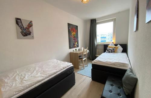 Blue Chili 16 Familienwohnung nahe Uniklinik - Boxspringbett Balkon Wlan - Foto 8