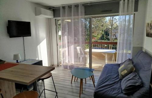 Studio cabine climatisé avec piscine et parking à Bormes-les-Mimosas - FR-1-610-105 - Foto 2