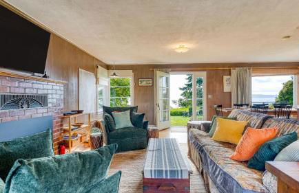 Maxwelton Aerie Bluffside Retreat w Sweeping Puget Sound Views Firepit - Foto 8