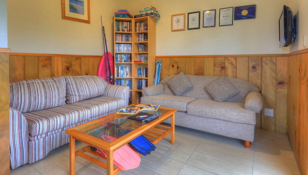 Zona de estar del vestíbulo