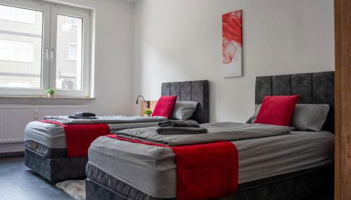 Livemore24 - Apartment 4 in Duisburg WLAN - Smart-TV - 24-7 Check-in und Küche - Foto 5