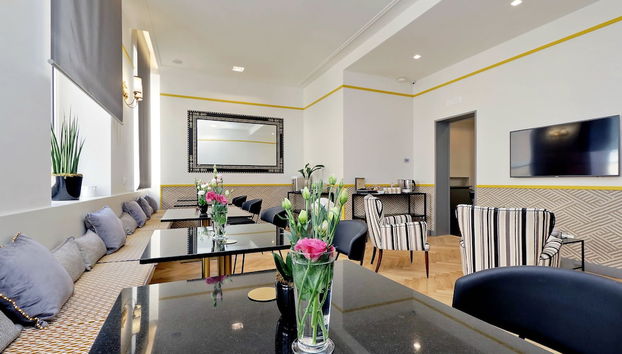 Sitzecke in der Lobby