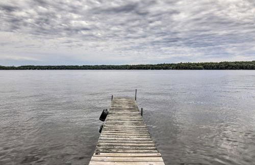 Lakefront Minocqua Cabin with Dock and Fire Pit! - Foto 25