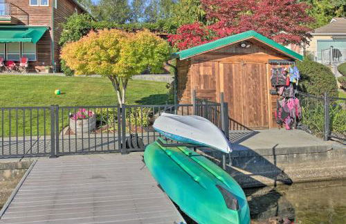 Lake Lovers Oasis Hot Tub and Mt Rainier View! - Foto 34