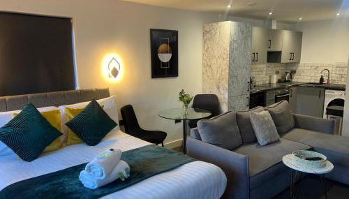 Modern Serviced Studio - Affordable Luxury with Free WIFI Free Parking Flat Screen Smart TV - Foto 5