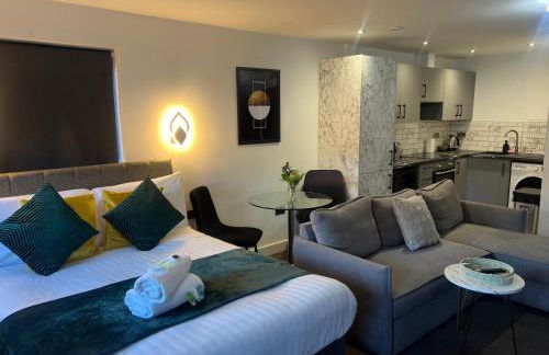 Modern Serviced Studio - Affordable Luxury with Free WIFI Free Parking Flat Screen Smart TV - Foto 4