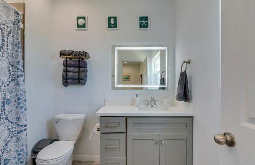 Walk to Gulf Ocean-View Home in Crystal Beach! - Foto 15