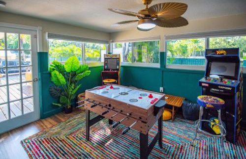 Marathon Vacation Home with Pool, Hot Tub & Movie Theater - Foto 21